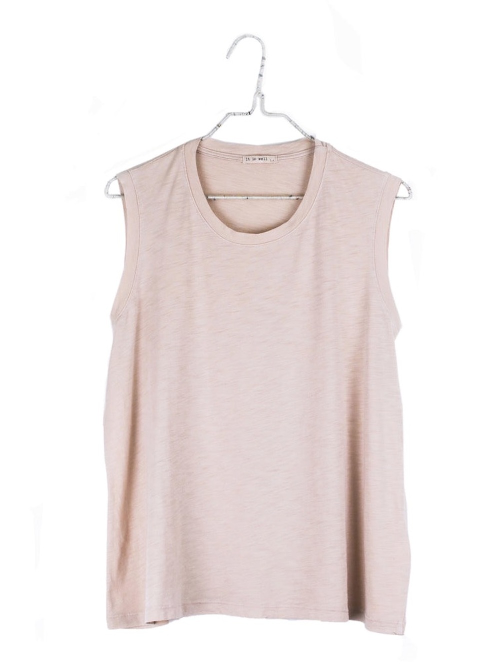 It Is Well L.A. Blush Muscle Tank - Medium